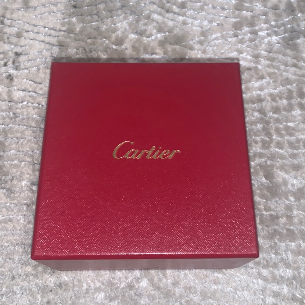 CARTIER WHITE GOLD LOVE BRACELET BOX